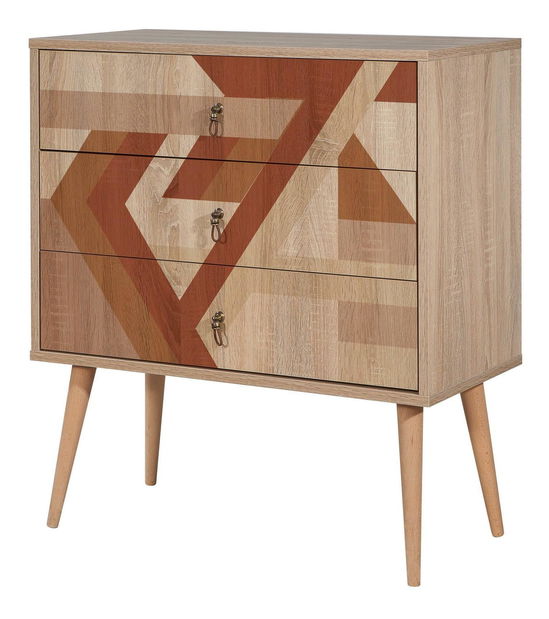 Komoda Cettelona F (vícebarevné)