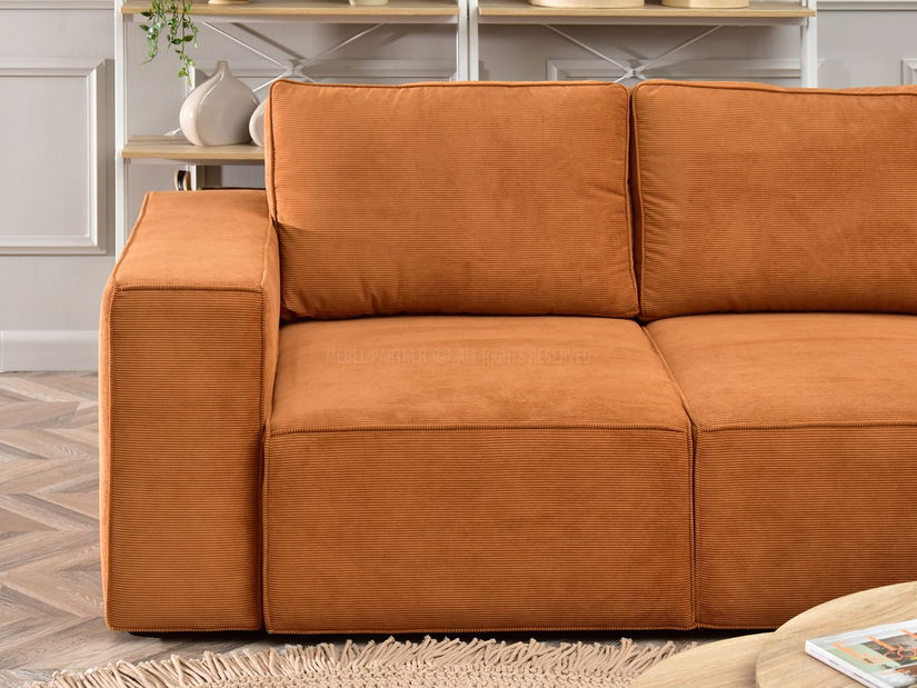 Rohová sedačka Cerebral (černá)