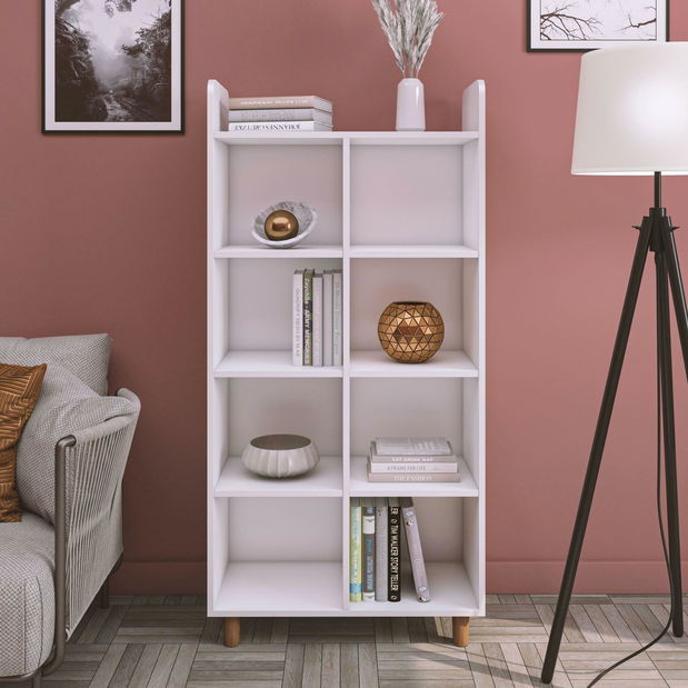 Regál Suresso 1 (bílá)