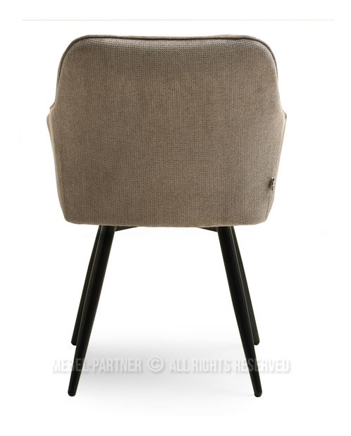 Židle Bonita (béžová + černá)