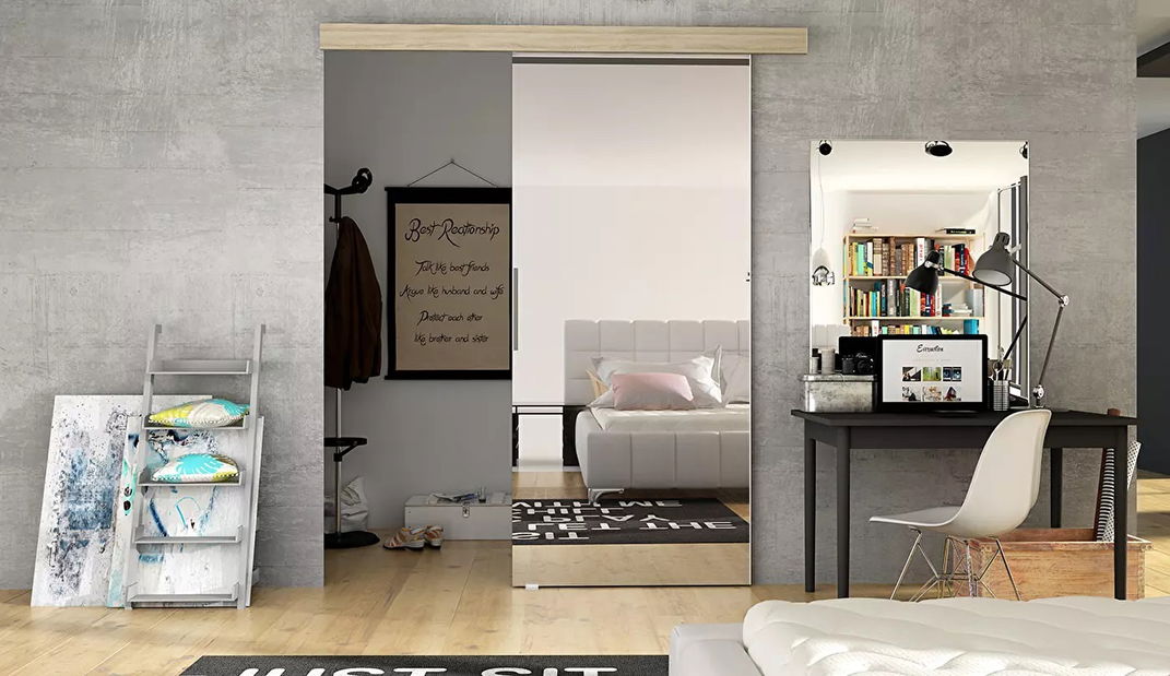 Posuvné dveře Marin 2 (dub sonoma)