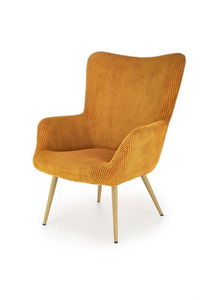 Křeslo Amario (hořčicová)