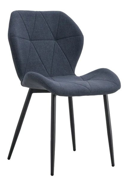 Jídelní židle Makona Typ 2 LD-01-LY3055-23 (tmavě šedá + černá)