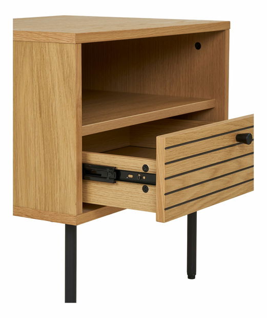 Noční stolek Ksitina 7 (dub)