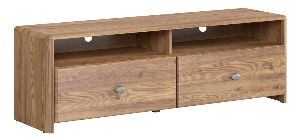 TV stolek/skříňka BRW Leda RTV2S (Modřín sibiu zlatý)