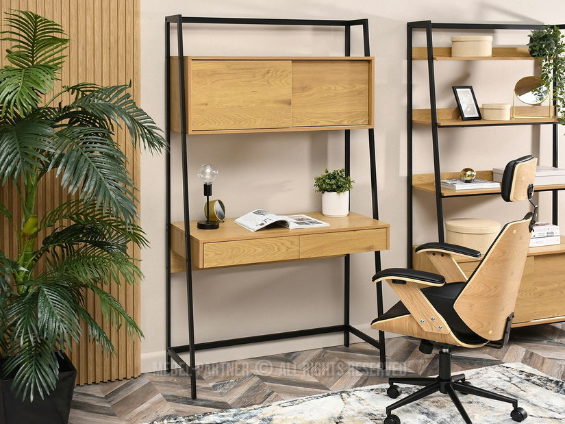 PC stolek Omega (dub + černá)