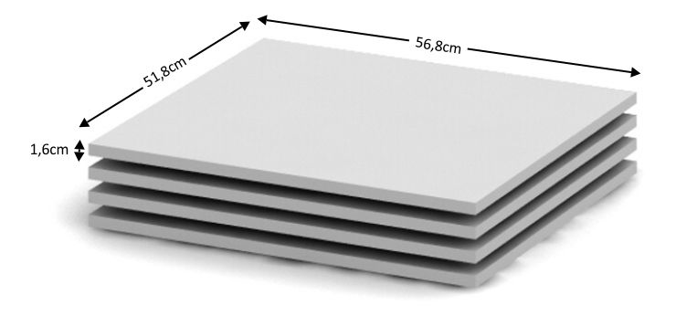 Police do skříně Betty 2 BE02-012-00 (4 ks.)