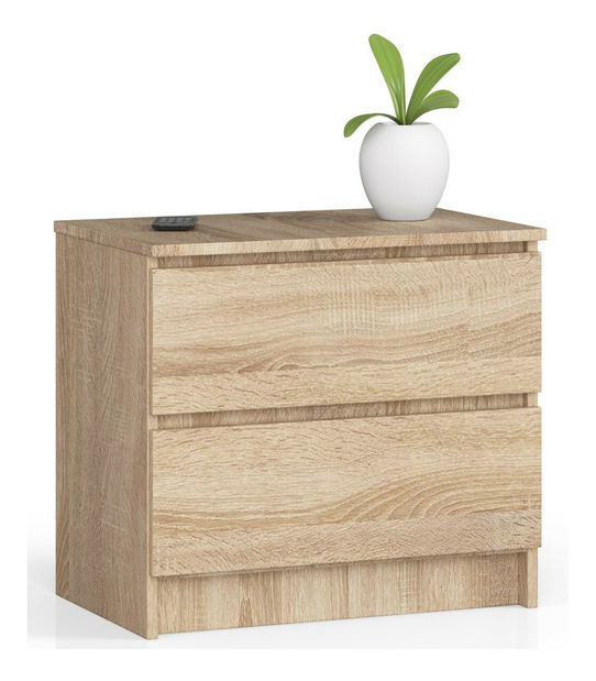 Noční stolek Kalista (dub sonoma)