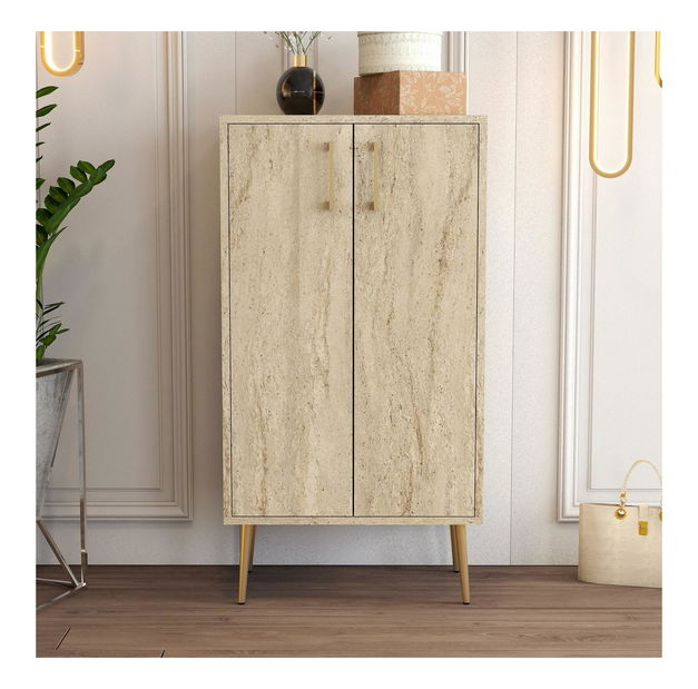 Skříňka na boty Praga 2 (travertin)