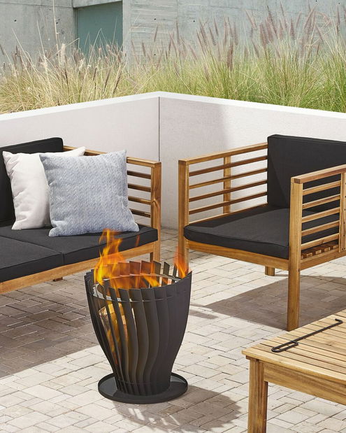 Ohniště Kandy (černá)