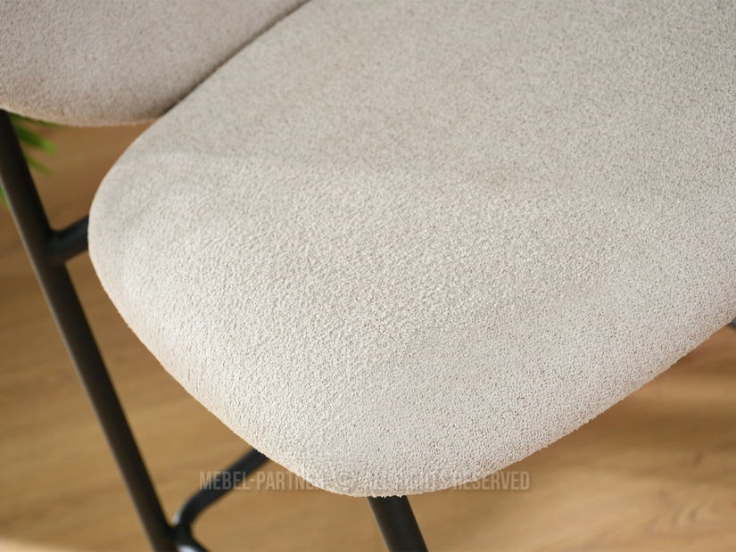 Barová židle Aurelese (béžová + černá)