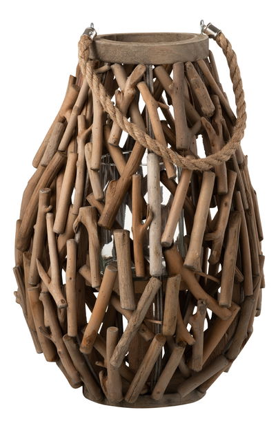 Dekorace do domácnosti (přírodní) 37x26x26cm