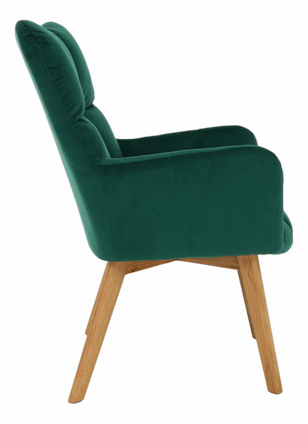 Relaxační křeslo Fonndy (zelená)