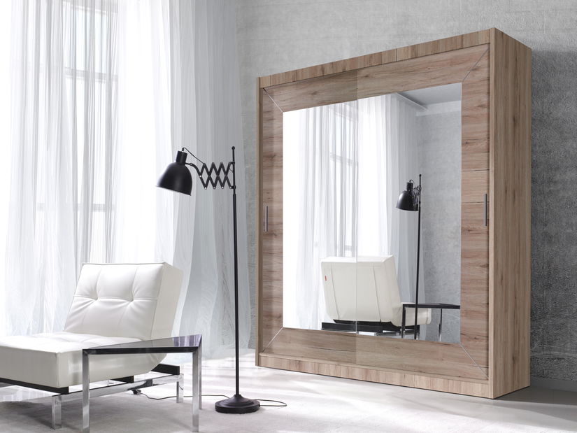 Šatní skříň Alva Typ 17 (san remo světlé)