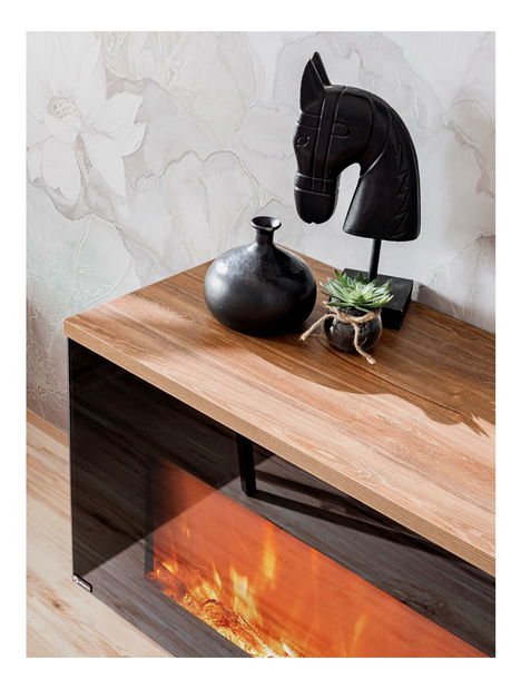 Obývací stěna Dalton RSW DLE (dub sterling + bílá matná)