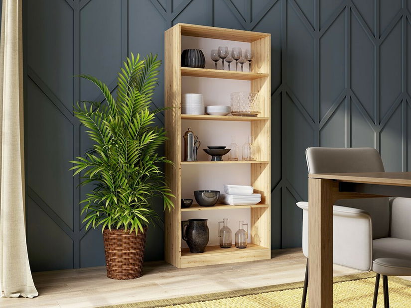 Regál Refarencios 4 (dub artisan)