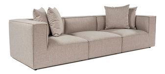 Pohovka třísedačka Soraketta (pískově béžová)