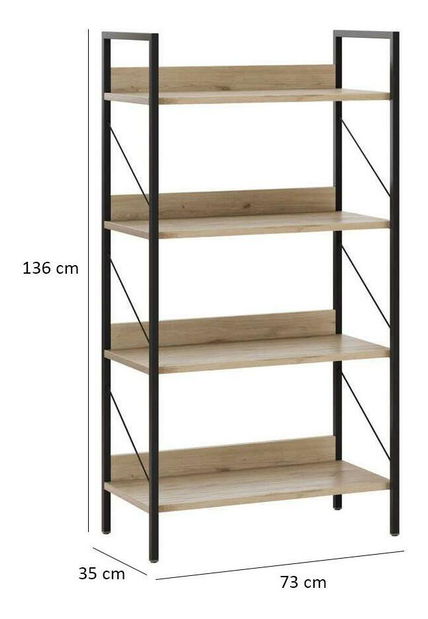 Regál Kaida 5 (dub)