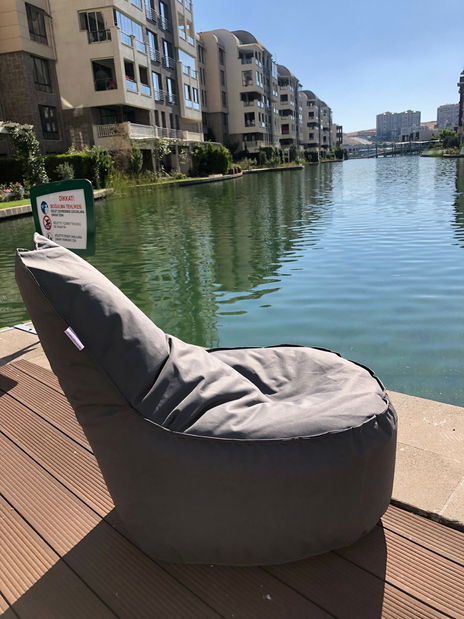 Sedací pytel Activio (šedá)