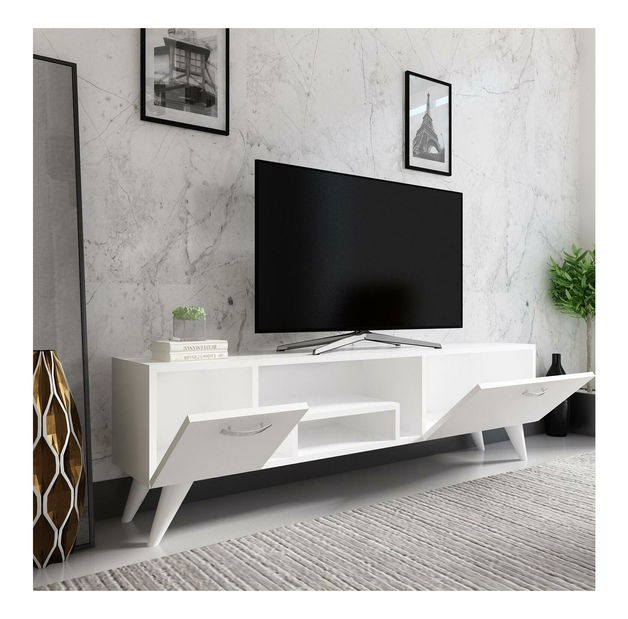 TV stolek/skříňka Tebosi 1 (bílá)