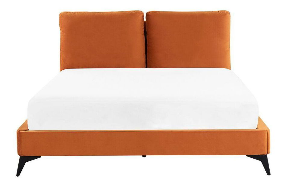 Manželská postel 160 cm Mellody (oranžová)
