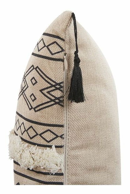 Sada 2 ozdobných polštářů 30 x 50 cm Pulim (béžová)