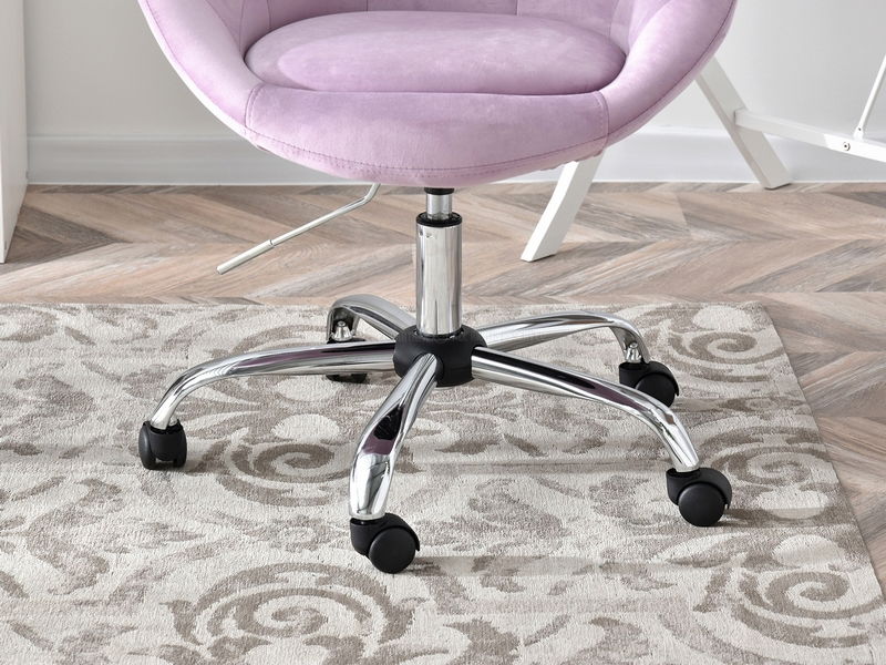 Křeslo Lush 4 (šeřík + chromová)