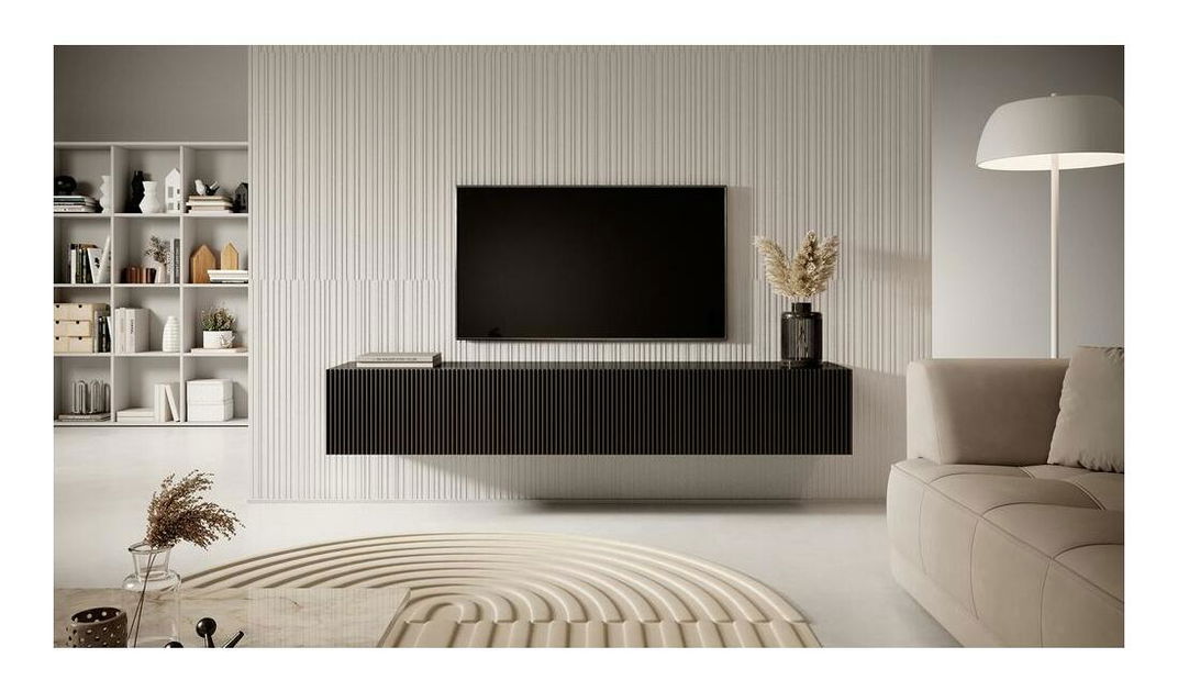 TV skříňka/stolek Vertigo 175 (černá)