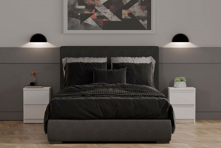 Set 2ks. nočních stolků Musecalo 2 (bílá)