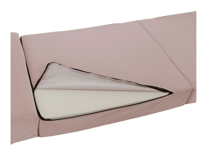 Rozkládací křeslo Plantearan (růžová)