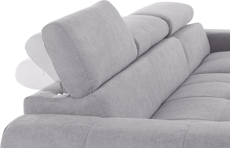 Rohová sedačka Mila (šedá) (P)