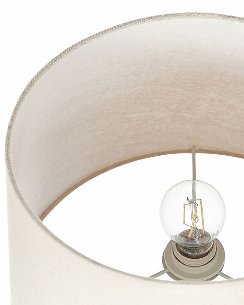 Stolní lampa Yaletha (šedá)