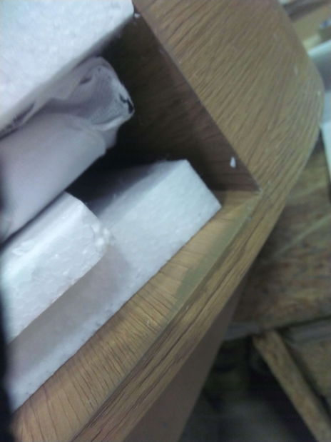 Konferenční stolek Turin (dub + černá) *bazar