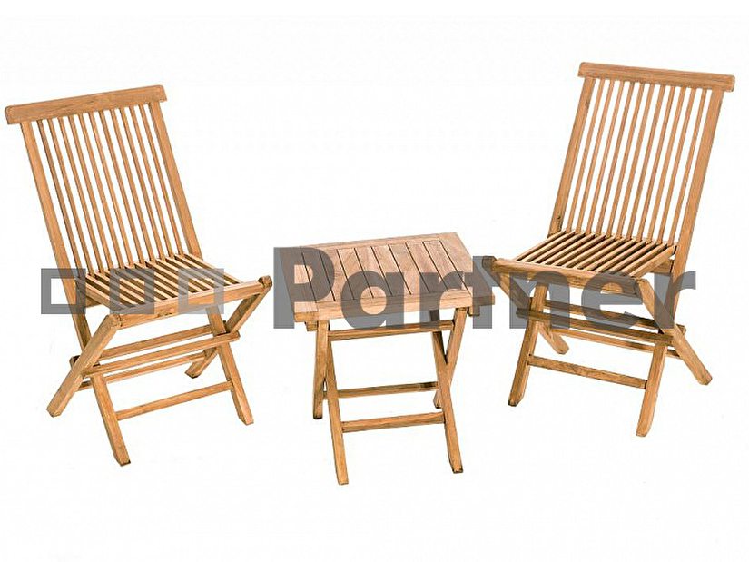 Zahradní sestava Foxi mini 1+2 (Teak) *polštářky zad ZDARMA