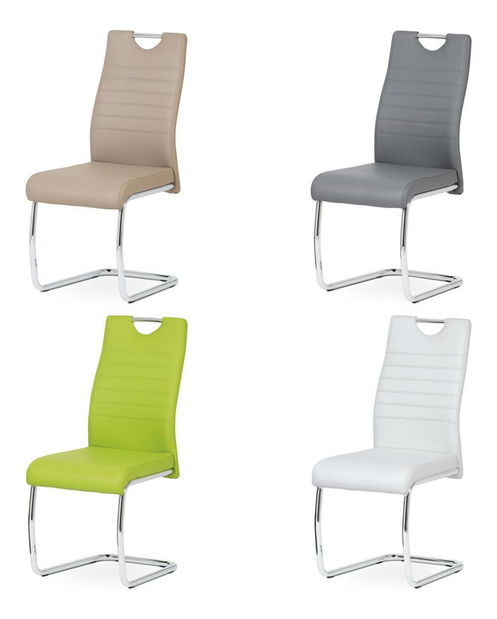 Jídelní židle Darren-418 GREY (šedá)