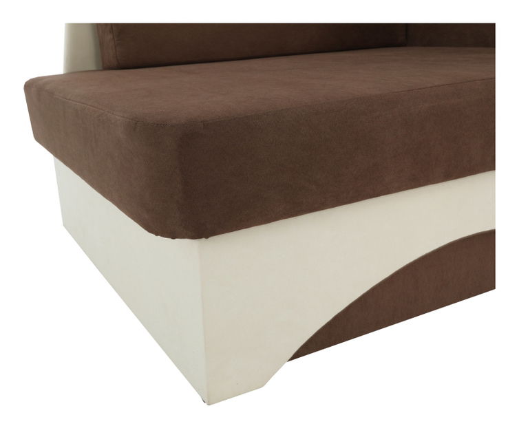 Dětská pohovka Kuboš hnědá + béžová (P)