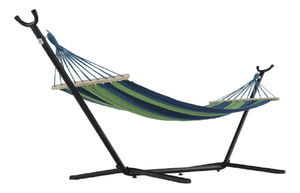 Houpací síť Evania (zelená + modrá)