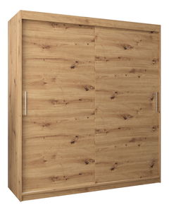 Šatní skříň 180 cm Toki (Dub artisan + Dub artisan)