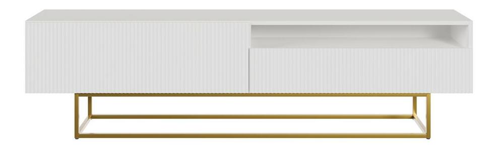 TV skříňka/stolek Vertigo V1 (bílá)