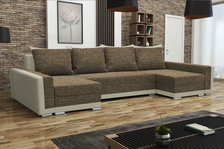 Rohová sedací souprava U Milphio (P)