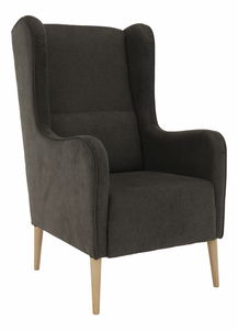 Křeslo ušák Brius (hnědá)