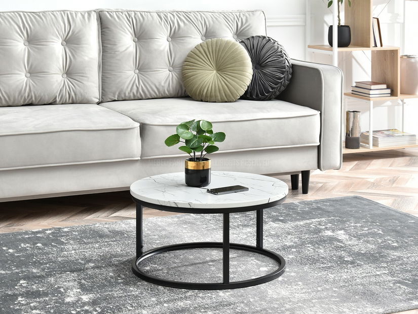 Konferenční stolek Kolja Stolek S (bílá + černá)