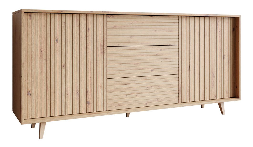 Komoda Treksona 2D3SZ (dub artisan)