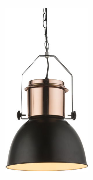 Závěsné svítidlo Kutuma 15282 (klasické) (měděná + černá)