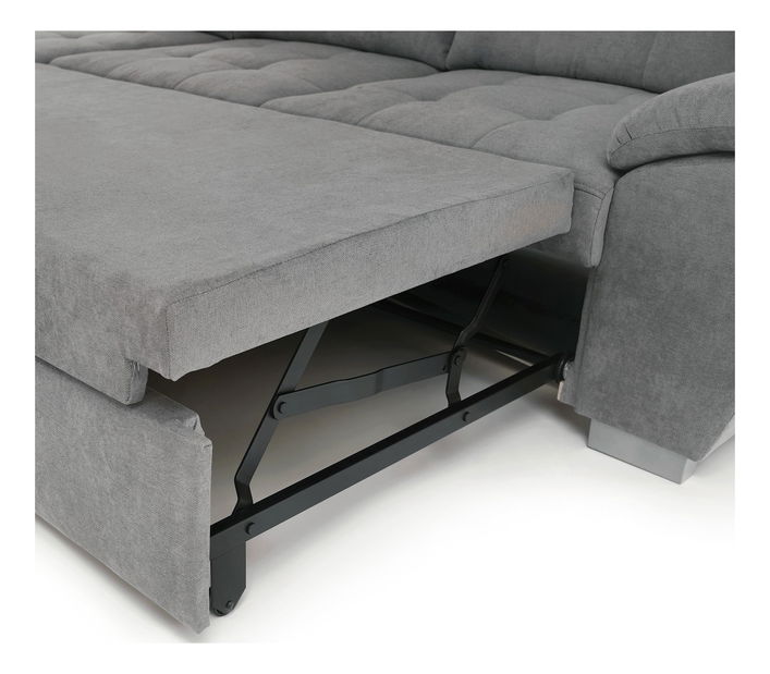 Rohová sedačka Evangelon (šedá) (L)