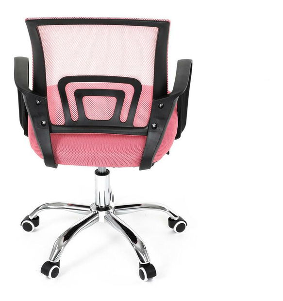 Kancelářská židle Kirmair (růžová)