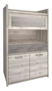 Vitrína Jess new (kaštan nairobi + onyx)