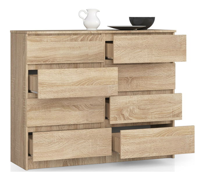 Komoda Keanu III (dub sonoma)