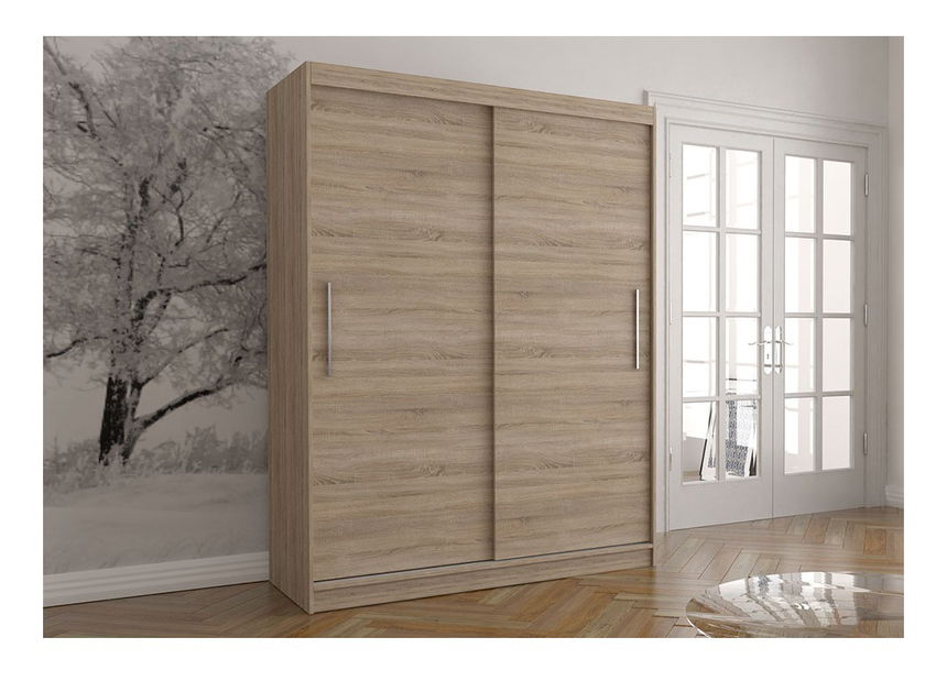 Šatní skříň Viola 04 (dub sonoma + dub sonoma)