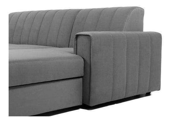 Rohová sedací souprava Ricky (černá)